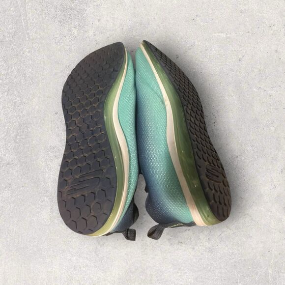Skechers Skech-Air Element Trainer Sneaker Navy Green Womens Size 11 - Picture 3 of 8